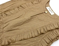 Sofie Schnoor Girls kjole Annasophia camel